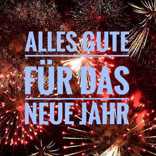 Alles Gute für das neue Jahr
