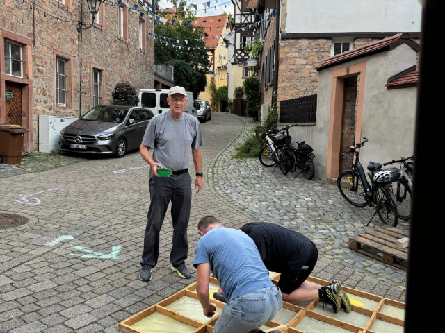 Kerwe 2024 Aufbau Tag 1