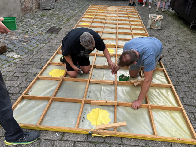 Kerwe 2024 Aufbau Tag 1