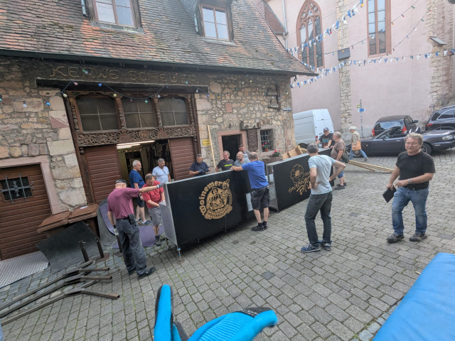 Bildergalerie &raquo; 2025 &raquo; Kerwe 2025 Aufbau